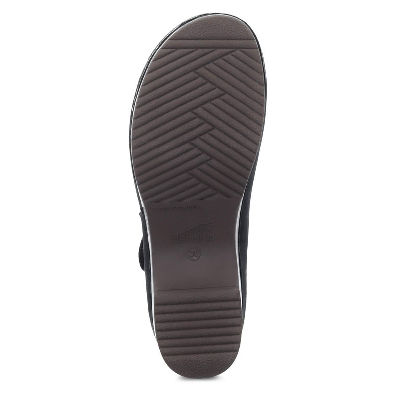 Dansko Beatrice Mary Jane Clog for Women - Memory Foam and Arch Support for All -Day Comfort and Support - Lightweight EVA Outsole for Long-Lasting Wear Black 6.5-7 M US - Image 3